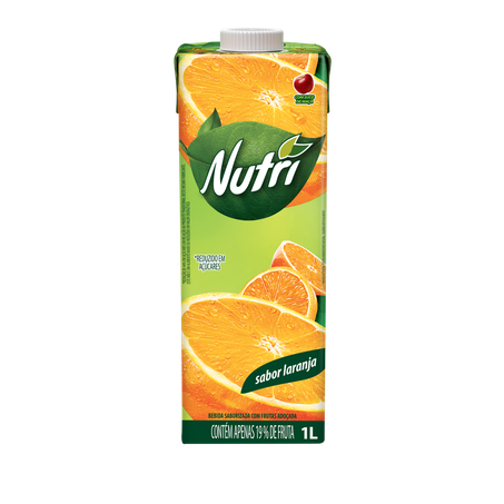 SUCO NUTRI LARANJA 1L