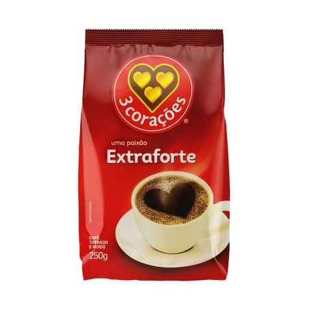 CAFE 3CORACOES EX FORTE ALMOF 250G