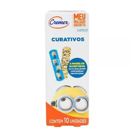 Curativo cremer infantil minions c/10un