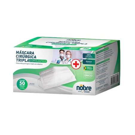 Mascara nobre descartavel c/ 50un