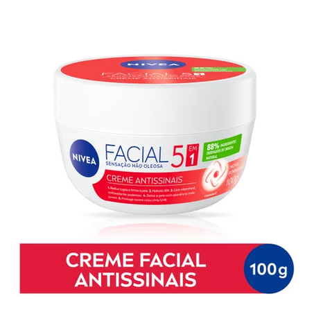 CREME HIDRATANTE NIVEA FACIAL CARE ANTISSINAI 100G