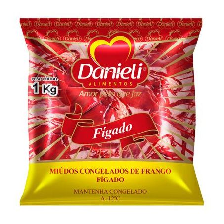 FIGADO FRANGO PCT 1KG CONG.AGRODANIELI