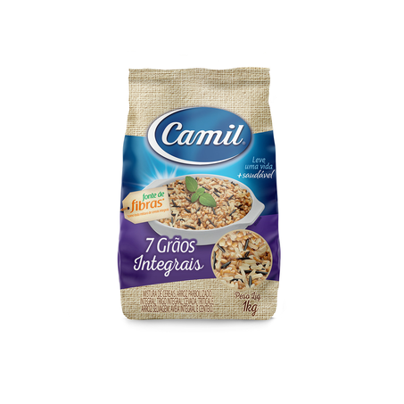 Arroz Integral Camil 7 Cereais 1Kg