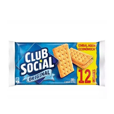 Biscoito club social 288g original