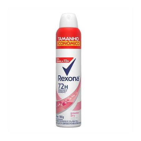 Desodorante aero rexona feminino 120g powder dry