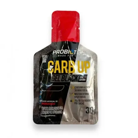Carb-up Gel Black Morango 30g