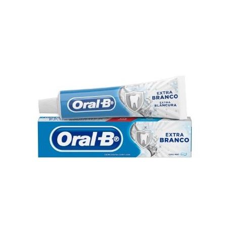 CREME DENTAL ORAL B EXTRA BRANCO 70G