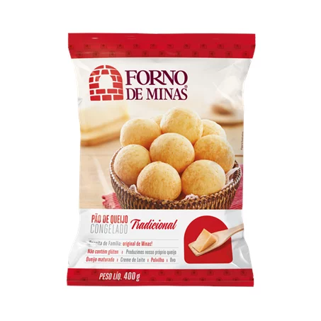 Pao De Queijo Forno De Minas Tradicional 400g