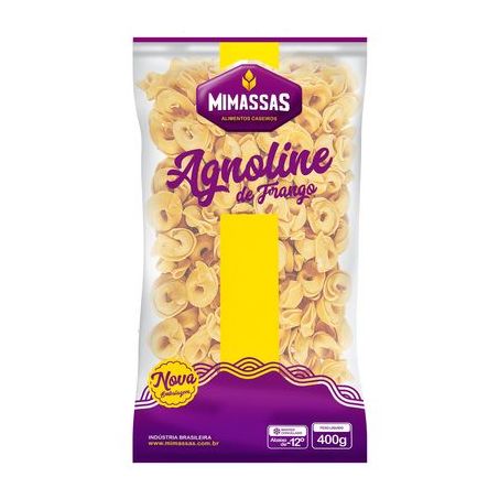 Agnoline mimassas 400gr frango