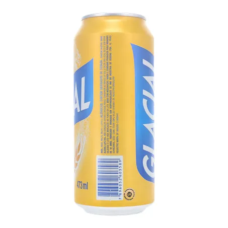 Cerveja glacial latao 473ml 360-12
