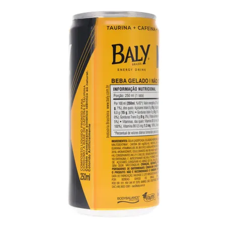 Energético baly muscle protein lata 250ml 360-12