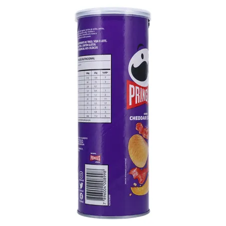 SALGADINHO PRINGLES CHEDAR BACON 105G 360-18
