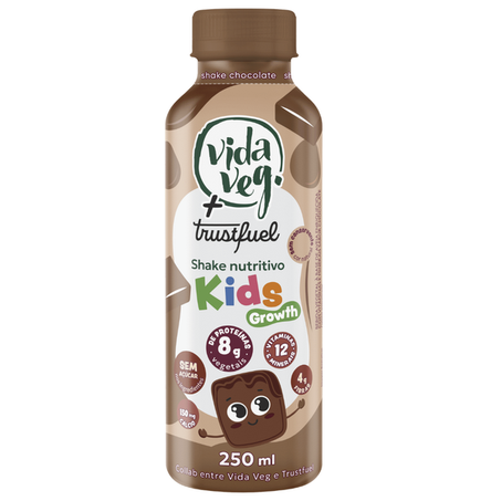 SHAKE KIDS CHOCOLATE/AVEIA VIDA VEG 250G