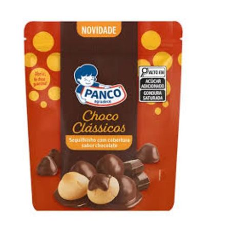 BISCOITO SEQUILHINHOS CHOCOLATE PANCO 80G