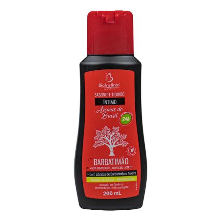 SABONETE LIQUIDO BARBATIMÃO 200ML BIO INSTINTO