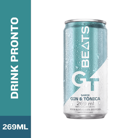 Beats Gin & Tônica Drink Pronto Lata 269ml 360-2