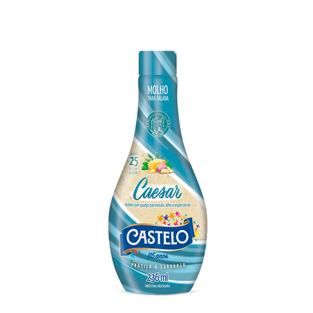 MOLHO SALADA CASTELO 236ML CAESAR 