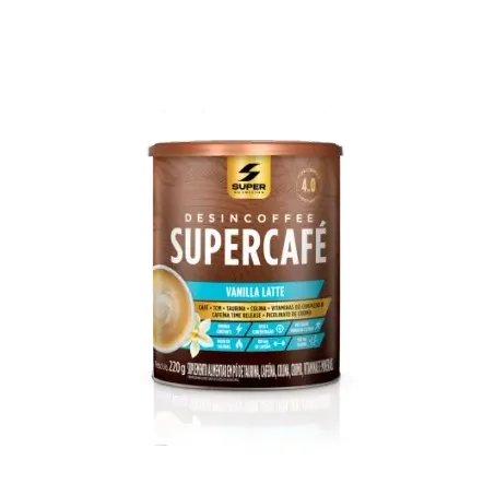 SUPERCAFÉ VANILLA LATTE 220G - SUPER NUTRITION