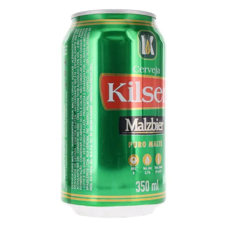 CERVEJA KILSEN MALZBIER PURO MALTE LATA 350ML 360-32