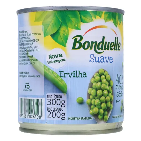 Ervilhas Bonduelle Suave 200g 360-15