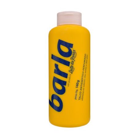 Talco Antisséptico Perfumado Barla Embalagem 140G
