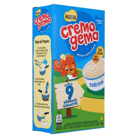 Mingau Tradicional Maizena Cremogema Caixa 180gr 360-32