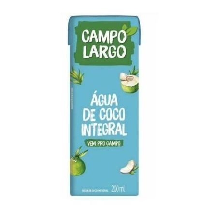 Agua de coco campo largo 200ml