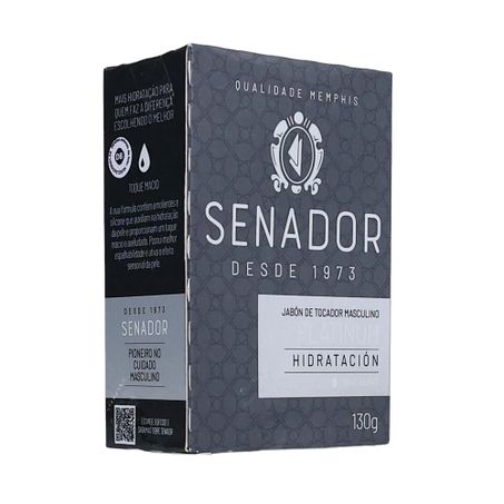 Sabonete Barra Senador Platinum 130g 360-32