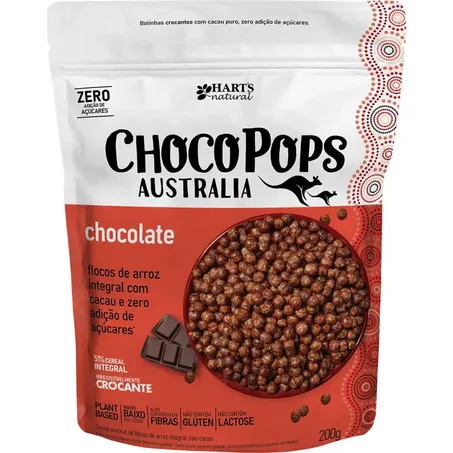 CEREAL HARTS CHOCOPOPS 200G ZERO