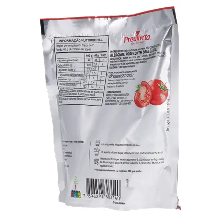 Extrato de tomate predilecta sc 140g 360-21