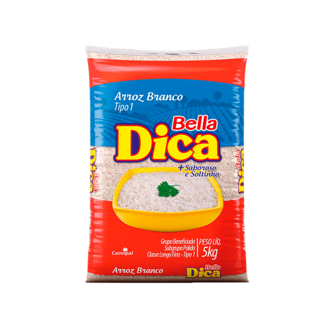 ARROZ BELLA DICA T1 5KG (013309)