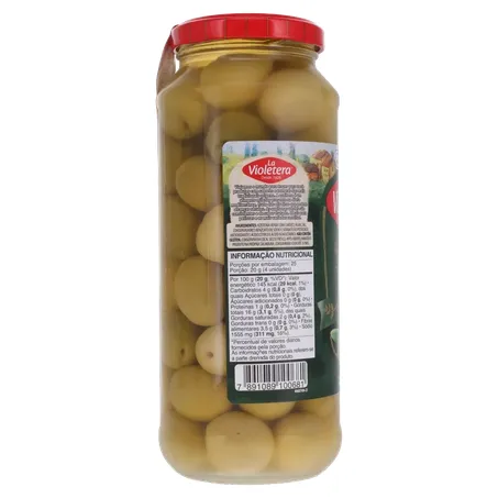 Azeitona Verde La Violetera Grauda Com Caroco 360g 360-26