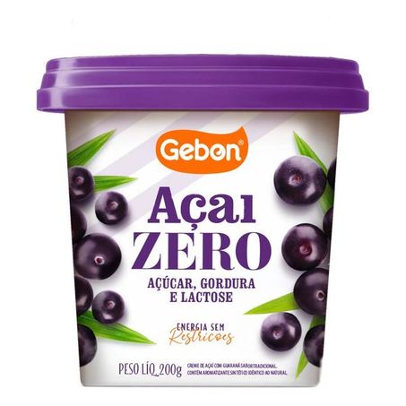 Acai gebon 500gr zero acucar
