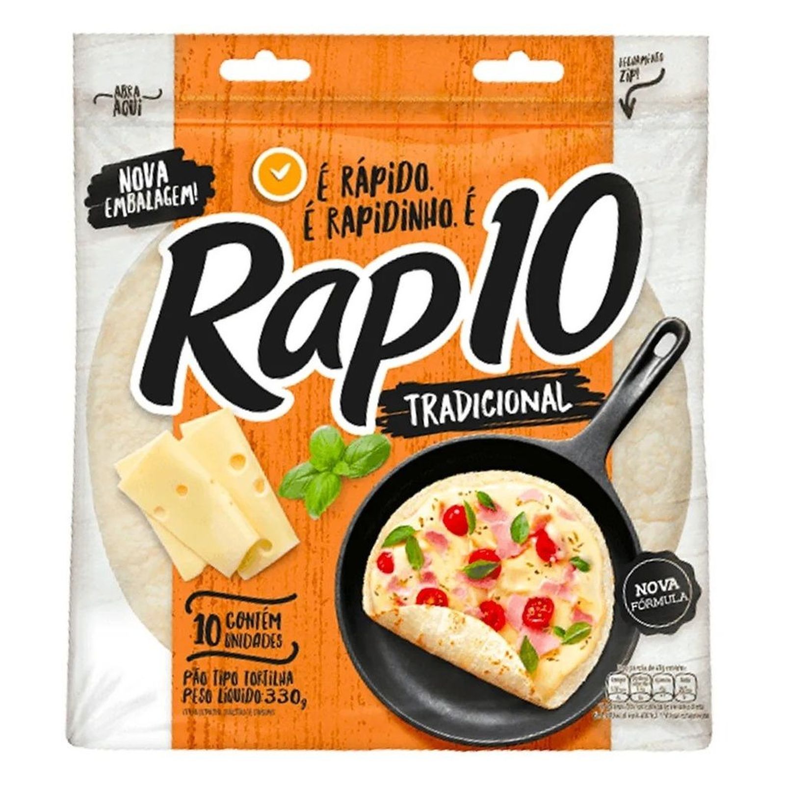 Alvorada Max Supermercado - Tortilla Rap10 Tradicional 297g