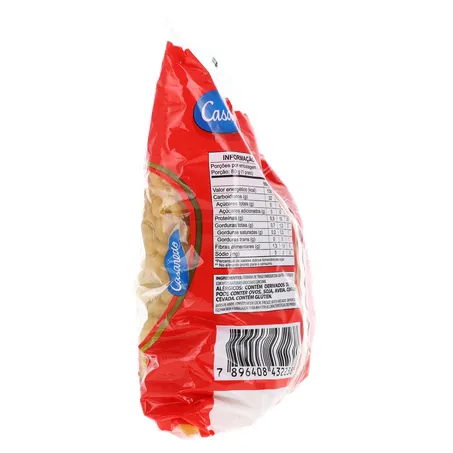 Massa casaredo semola caracol. 500g 360-10