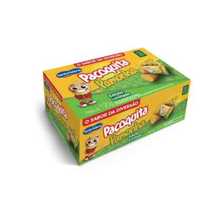 Doce Paçoca Santa Helena Paçoquita Pamonha Caixa 120g 
 