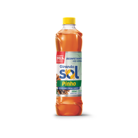 Desinfetante girando sol 500ml pinho