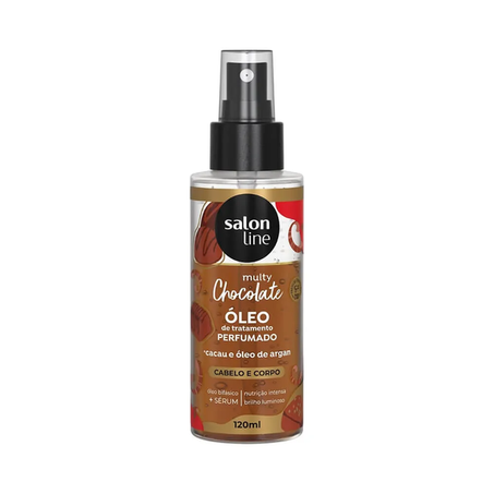 Óleo capilar salon line multy chocolate 120ml