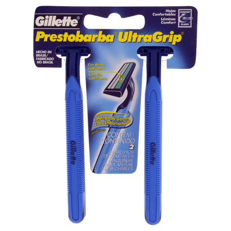 AP.BARBEAR PRESTOBARBA U.GRIP 2 FIXA LUB.MASC.C/2 CT 12.0
