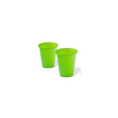 Copo descartável new party 200ml verde com 50un