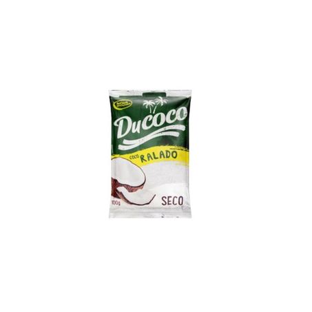 Coco Ralado Ducoco Úmido Adoçado Embalagem 50G