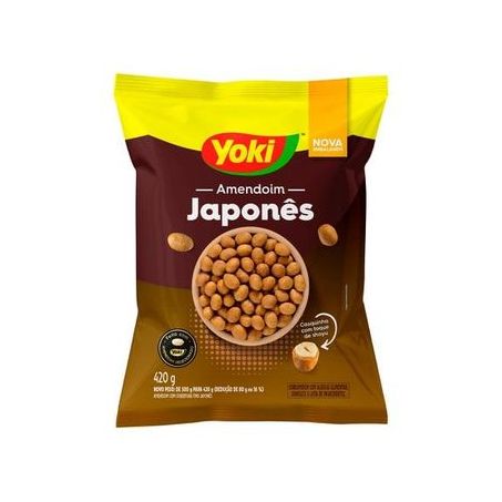 AMENDOIM YOKI 420G JAPONES CX 12.0