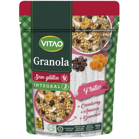 Granola Vitao 250g S/Gluten Frutas