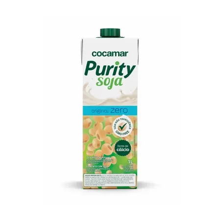 Leite soja purity zero 1lt ppb light