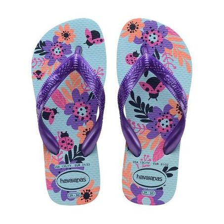 HAVAIANAS KIDS FLORES AZUL WATER 2404 29/0
