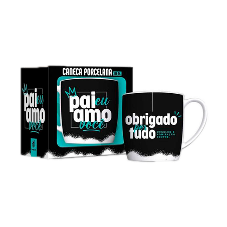 Caneca brasfoot porc pai eu amo voce 300