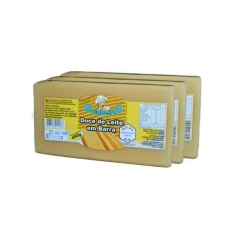 DOCE GOIABEIRAS LEITE EM BARRA 450G