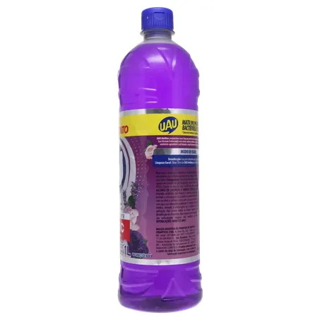DESINFETANTE UAU ANTIBAC LAVANDA E ROSAS 10% DESCONTO 1L 360-11