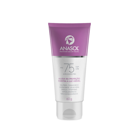 Protetor Solar Anasol Facial FPS 75 60G