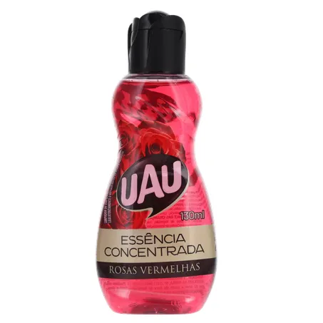 LIMPADOR MULTIUSO CONCENTRADO UAU ESSÊNCIA ROSAS VERMELHAS 130ML 360-0